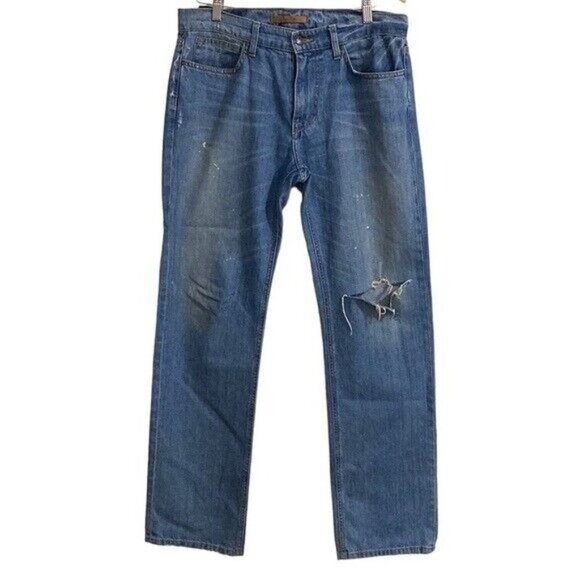 Joe’s the classic fit Mens jean destroyed distressed in size 33 - Picture 1 of 7